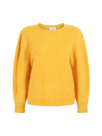 Aaiko Dames Alpaca trui Bright Gold