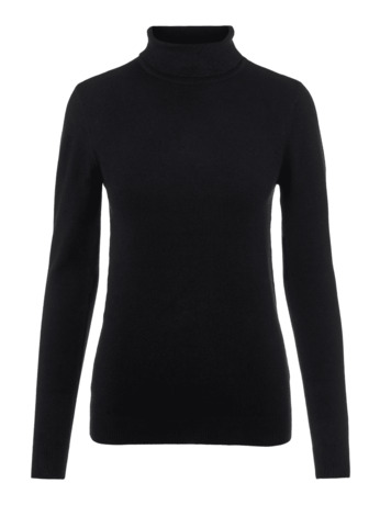 OBJTHESS L/S ROLLNECK KNIT PULLOVER