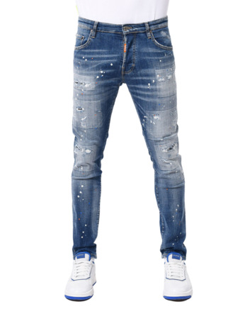 MB SKINNY BLUEJEANS NEON