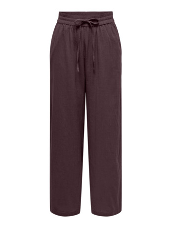 Regular Fit Basic elastische taillebroek met zijzakken