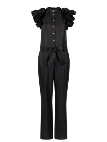 Aaiko Dames jumpsuit zwart viscose