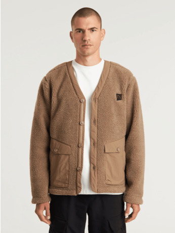 Chasin Heren Lange Mouw Shirt Karo Fleece