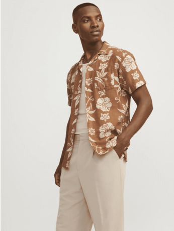 JPRBLUFLORES PRINT SHIRT S/S