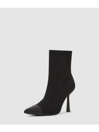 SIGNATURE KNIT ANKLE BOOTS