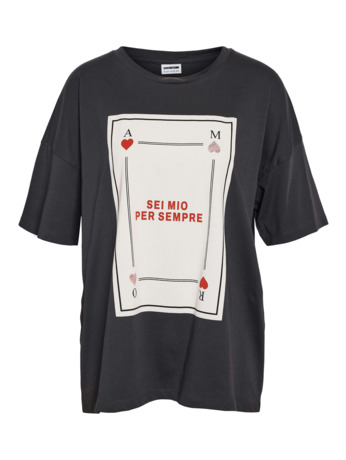 NMIDA S/S PLAYCARD T-SHIRT