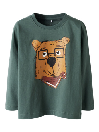 Normale pasvorm ronde hals lange mouwen (L/S) Jongens