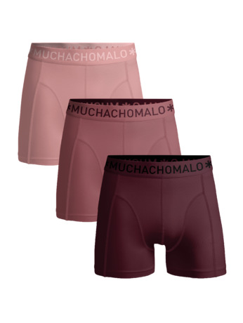 Heren 3-Pack Boxershorts Effen