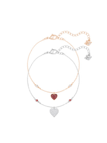 Cry Wishes Soft Bracelet Mixed Plating Siam Crystal
