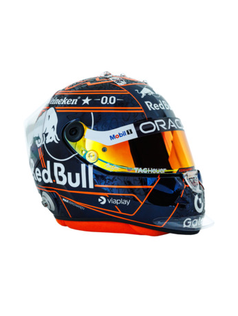 1:2 - Orange Lion Helm 2025 - Max Verstappen - Red Bull Racing