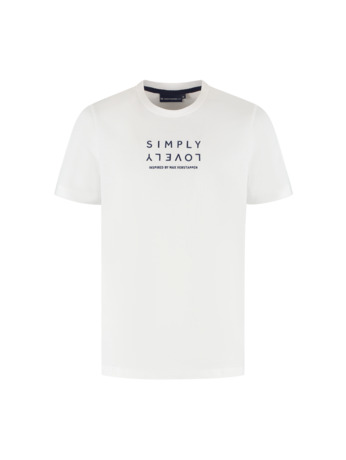 MV T-Shirt - Wit - Simply Lovely - Max Verstappen