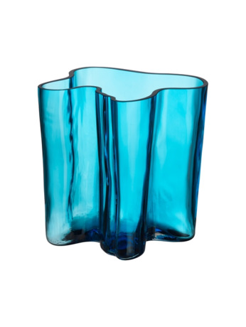 Aalto vase 200mm turquoise wm
