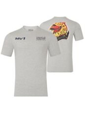 Red Bull Racing T-Shirt Grijs Max Helmet - Max Verstappen