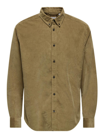 Regular Fit Overhemdkraag Lange Mouwen (L/M) Heren