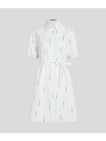 LINE SIGNATURE AOP SHIRT DRESS