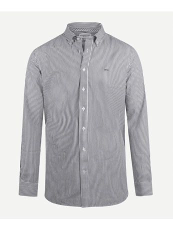 Striped Poplin Shirt