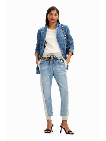 DENIM BROEKEN DENIM MICKEY HYBRID