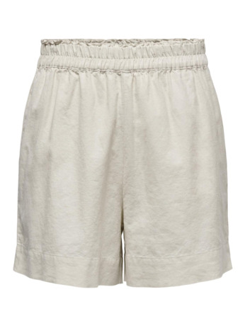 Regular Fit Pull-On Shorts van linnenmix