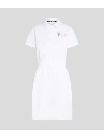 IKON TRIO PRINTED POLO DRESS