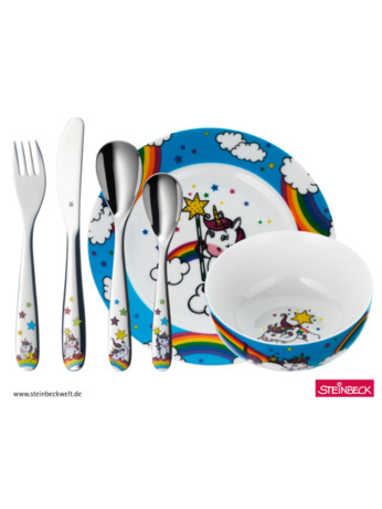 Kids Bestekset 1286059964 Unicorn 6-delig