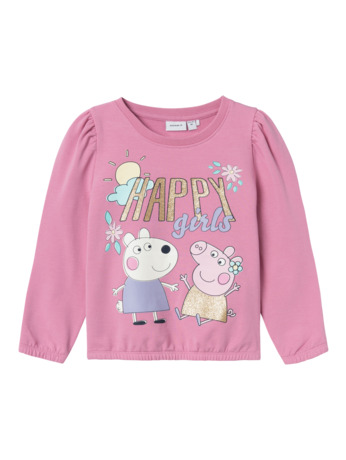 Normale pasvorm ronde hals lange mouwen (L/S) Meisjes