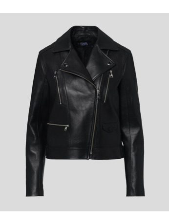 ODINA LEATHER BIKER JACKET