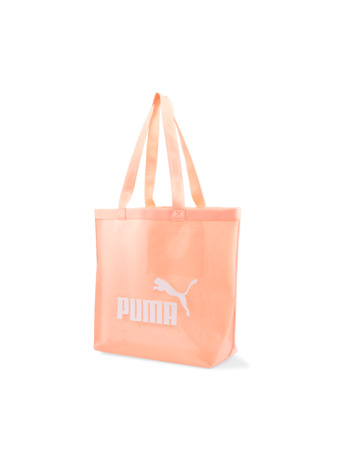 Core Transparent Shopper Peach Pink