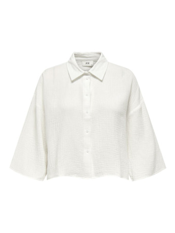 Regular Fit Shirt Collar 3/4 Sleeves (3/4) Regular fit overhemd met overhemdkraag en 3/4 mouwen