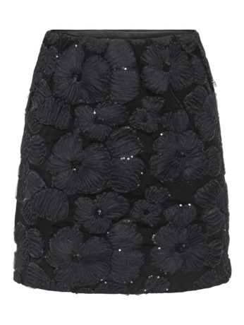 STURITA VELVET SEQUIN SHORT SKIRT JRS