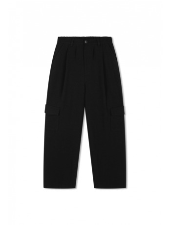 10DAYS Dames crepe cargo broek polyester elastaan
