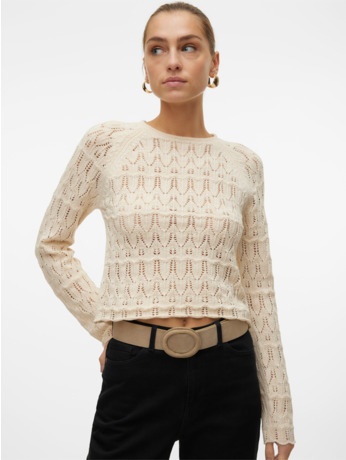 VMNEWFABIENNE LS O-NECK PULLOVER NO