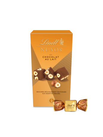 Lindt Nuxor melk chocolade bonbons 150g