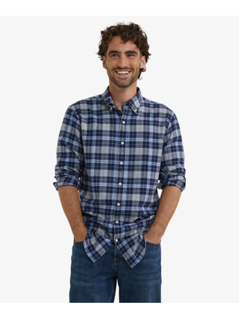 Flannel Check Shirt 100% Cotton Heren