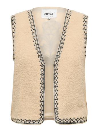 ONLSVEA TEDDY EMB. WAISTCOAT CS OTW