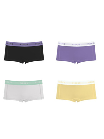 PCLOGO LADY 4 PACK SOLID NOOS BC