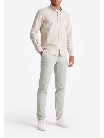 King Essentials The Tommy Overhemd Beige