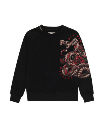 SNAKE ROSES SWEATER