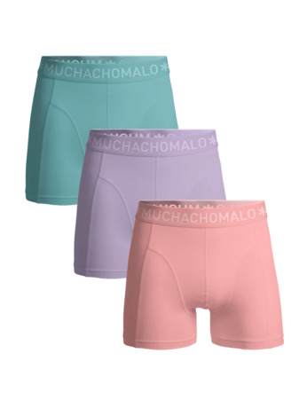 Heren 3-Pack Boxershorts Effen