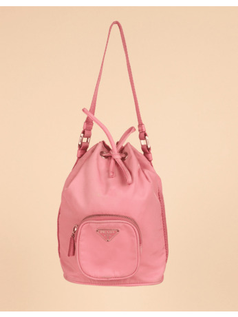 VINTAGE PRADA NYLON MINI BUCKET BAG