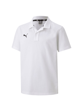 teamGOAL 23 Casuals Polo Jr  Puma White