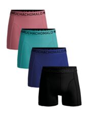 Men 4-Pack Boxer Shorts Solid