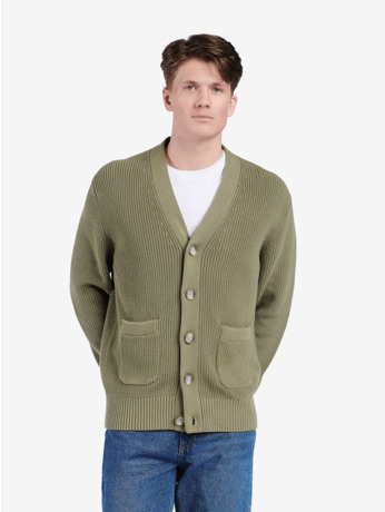 No Label Heren vest Boston Heavy-knit