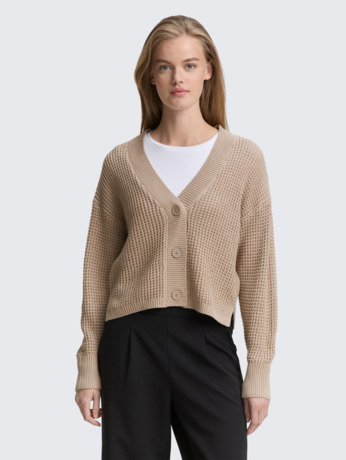 Vest met knoopsluiting