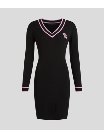 SIGNATURE VARSITY SWEAT DRESS