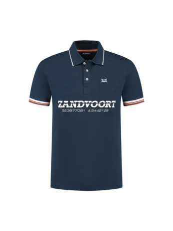 Polo - Navy - MV Official x Zandvoort