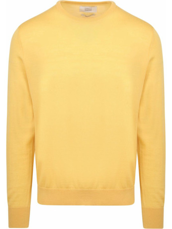 King Essentials The John Pullover Merino Geel