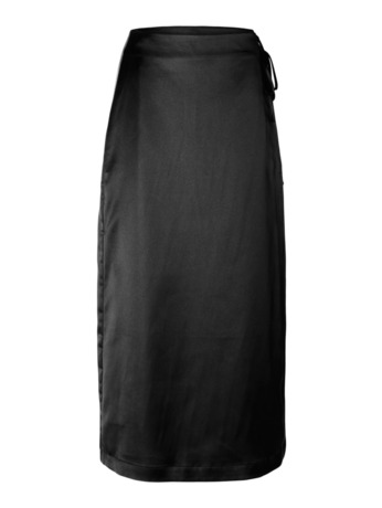 SLFKAMILLA SATIN ANKLE WRAP SKIRT D