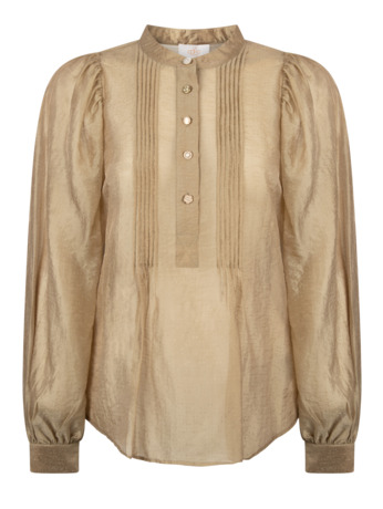 Aaiko Dames Top trench coat top 75% Tencel 25% polyamide