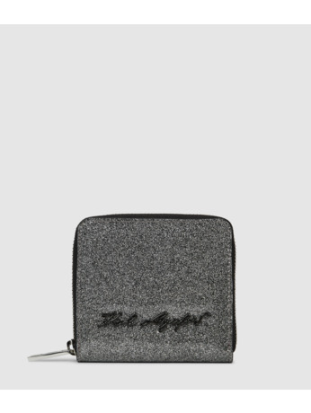 K/STYLE GLITTER SMALL WALLET