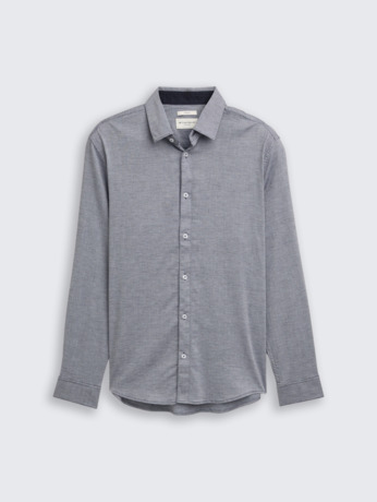 Regular fit overshirt met ruitpatroon