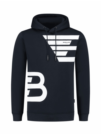 Dubbel Icoon Logo Hoodie Mannen